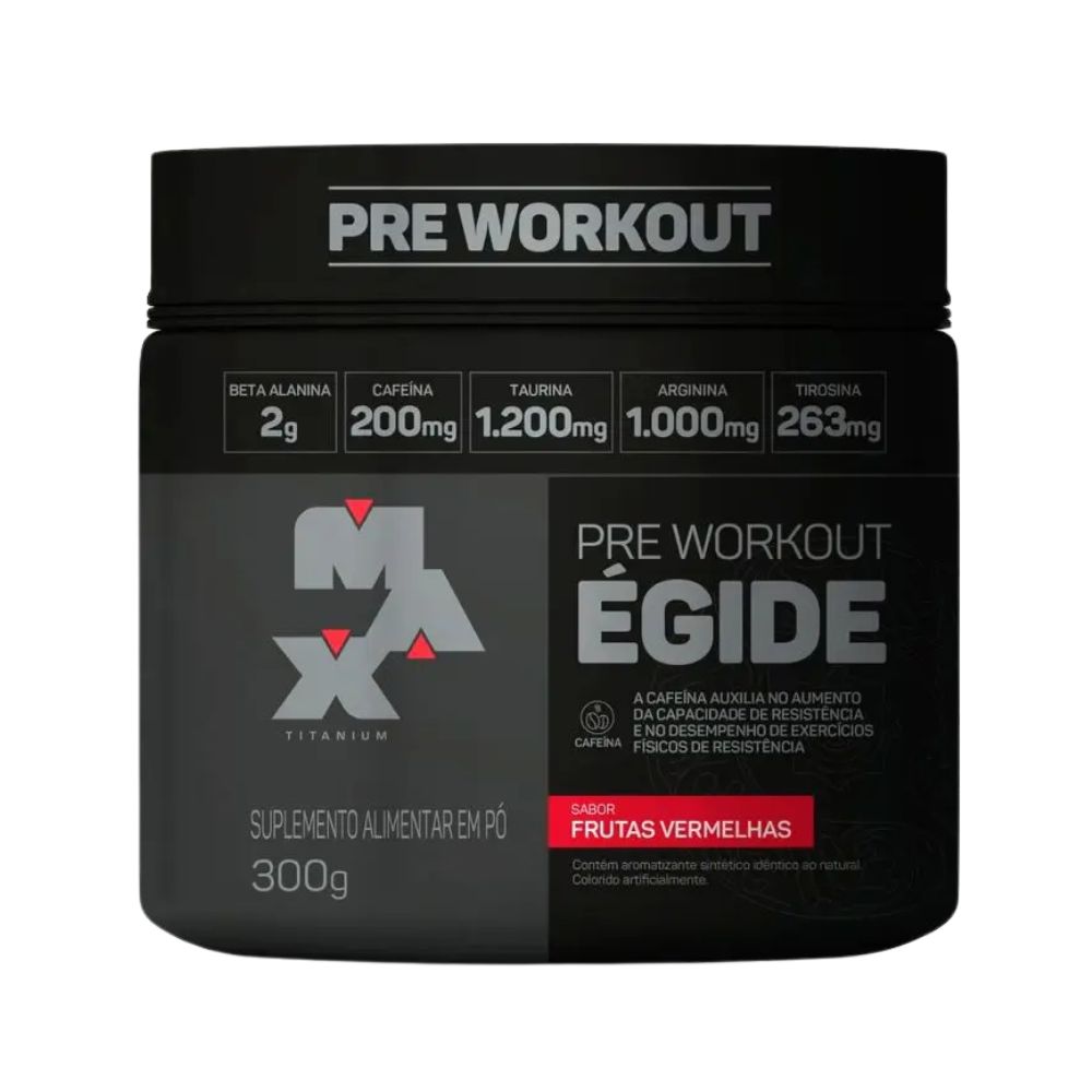 PRE TREINO EGIDE FRUTAS VERMELHAS 300g