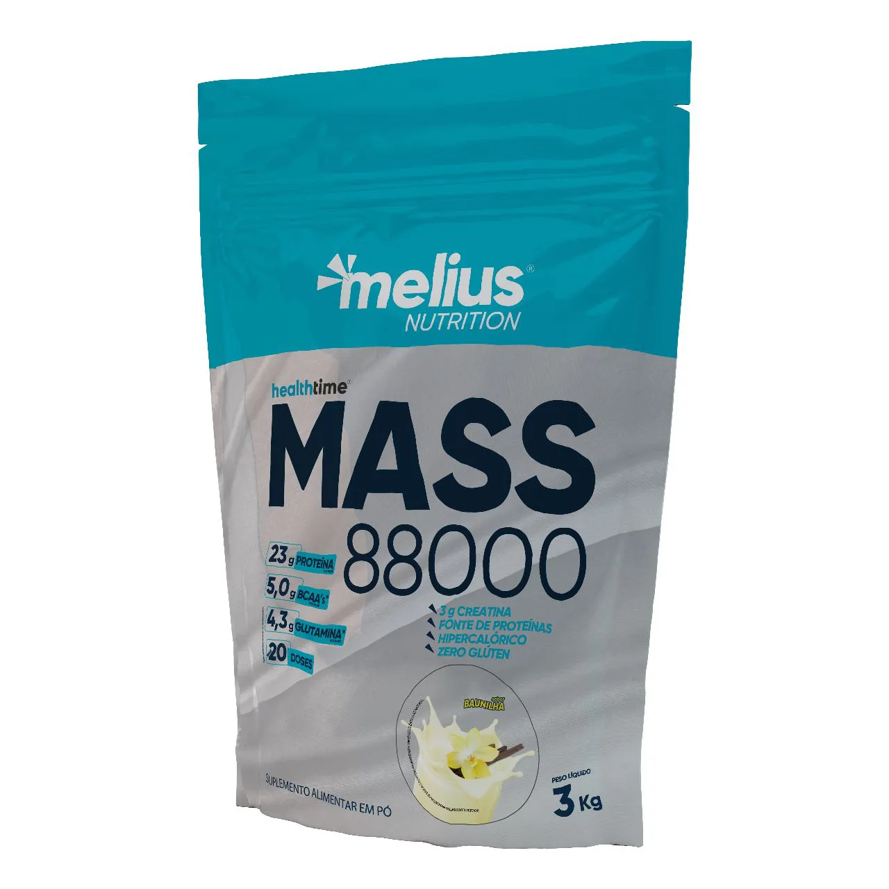 Hipercalórico Mass 88000 Refil - 3KG